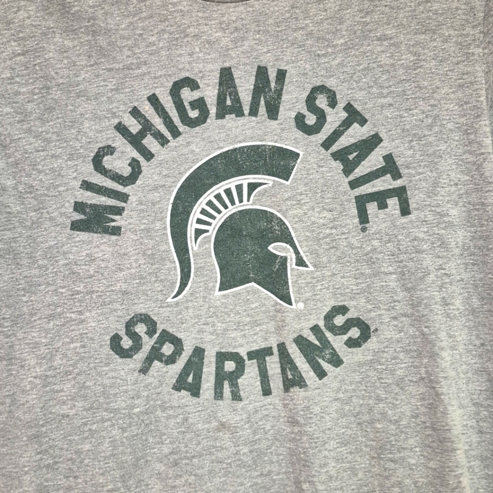Michigan State Spartans Gray T-Shirt